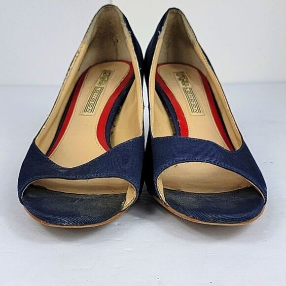 Buffalo London Open Toe Blue Heel - Picture 5 of 16